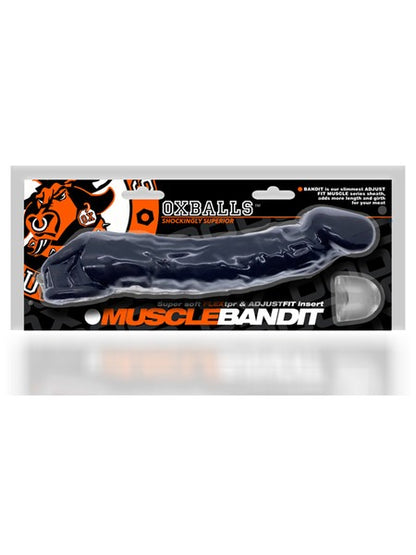 Oxballs Bandit Slimmest Muscle Cocksheath - Black