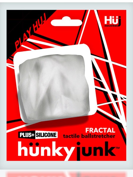 Hunkyjunk by Oxballs Fractile Ball Stretcher - Ice