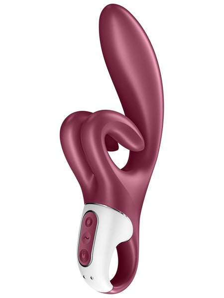 Satisfyer Touch Me Rechargeable Rabbit Vibrator - Red