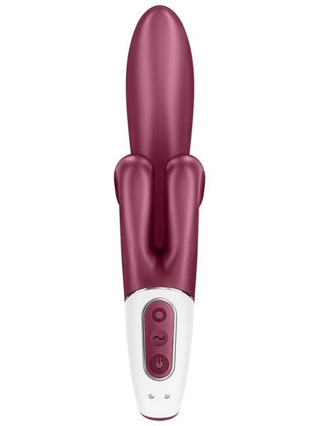 Satisfyer Touch Me Rechargeable Rabbit Vibrator - Red