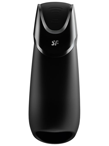 Satisfyer Men Vibration + Masturbator with App Control - Black
