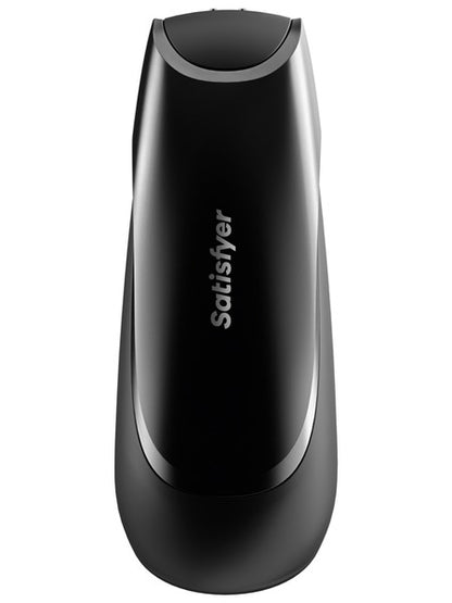 Satisfyer Men Vibration + Masturbator with App Control - Black