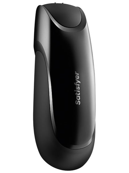 Satisfyer Men Vibration + Masturbator with App Control - Black