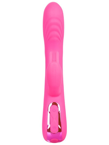 CalExotics Jack Rabbit Elite Rocking Rechargeable Rabbit Vibrator - Pink