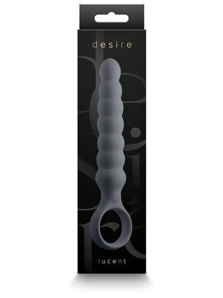 NS Novelties Desire Vibrating Anal Plug - Smoke