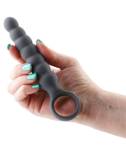 NS Novelties Desire Vibrating Anal Plug - Smoke