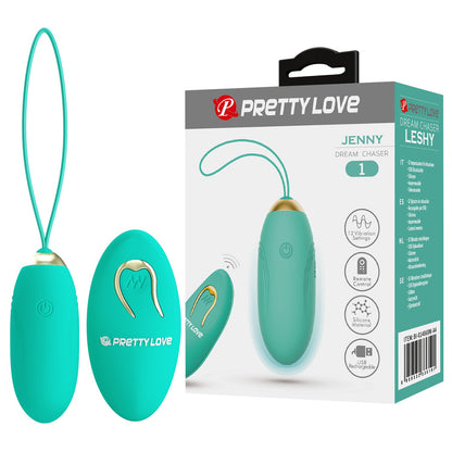 Pretty Love Jenny Rechargeable Vibrating Egg with Remote Control