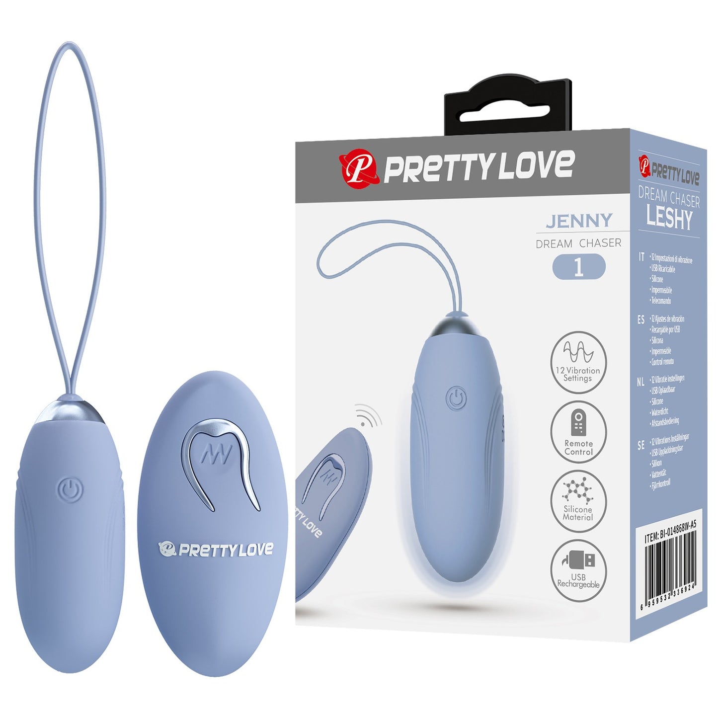 Pretty Love Jenny 1 Rechargeable Vibrating Egg