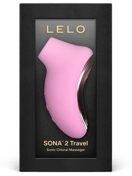 Lelo SONA 2 Travel Rechargeable Clitoral Stimulator - Pink