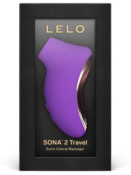 Lelo SONA 2 Travel Rechargeable Clitoral Stimulator - Purple