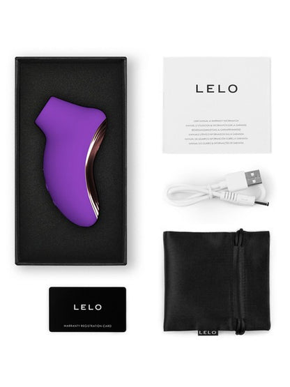 Lelo SONA 2 Travel Rechargeable Clitoral Stimulator - Purple