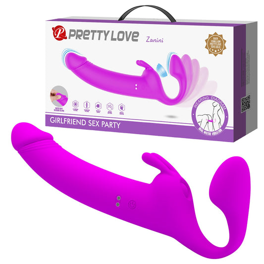 Pretty Love Zanini Girlfriend Sex Party Strapless Strap-On