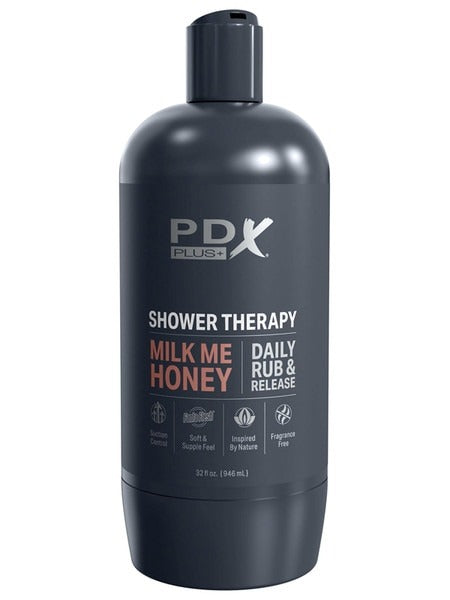 Pipedream PDX Plus Milk Me Honey Shower Therapy Discreet Stroker