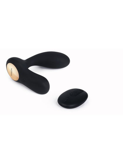 Svakom Vick Remote Control Vibrating Plug - Black