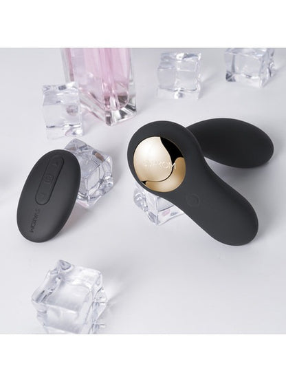 Svakom Vick Remote Control Vibrating Plug - Black