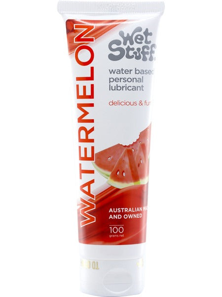 Wet Stuff Flavoured Waterbased Lube Watermelon - 100g Tube