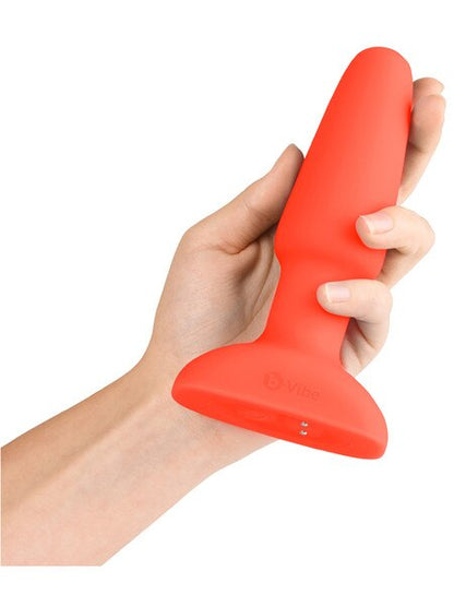 b-Vibe Rimming 2 Rechargeable Rotating & Vibrating Plug with Remote