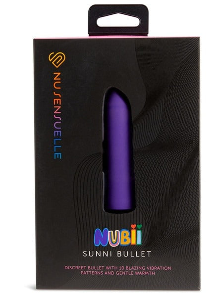 Nu Sensuelle Nubii Sunny Heated Lipstick Bullet Vibrator