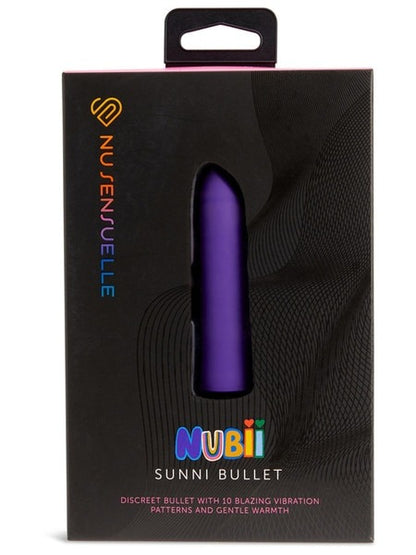 Nu Sensuelle Nubii Sunny Heated Lipstick Bullet Vibrator