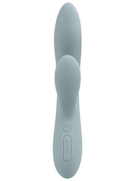 Svakom Chika Rechargeable Flexible Rabbit Vibrator - Grey