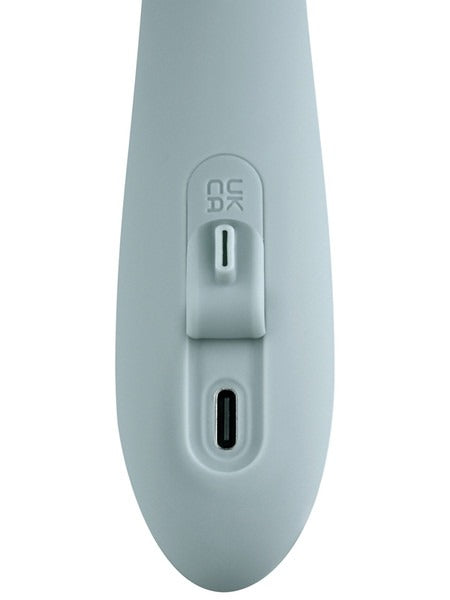 Svakom Chika Rechargeable Flexible Rabbit Vibrator - Grey