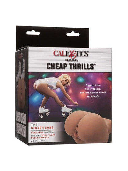 Calexotics Cheap Thrills The Roller Babe Masturbator - Brown