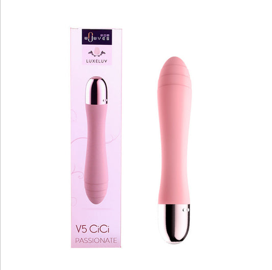 WowYes Luxeluv CiCi V5 Rechargeable Passionate Vibrator - Hot Pink