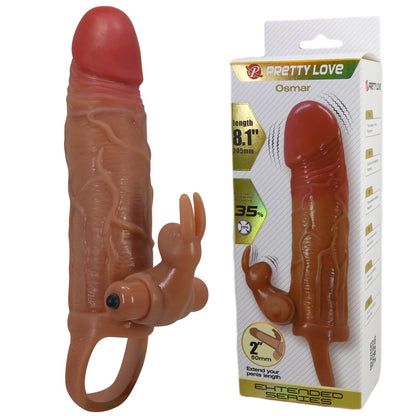 Pretty Love Osmar 2" Extended Series Penis Sleeve