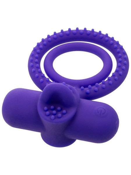 Calexotics Dual Climaxer Rechargeable Vibrating Cock Ring