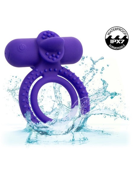 Calexotics Dual Climaxer Rechargeable Vibrating Cock Ring