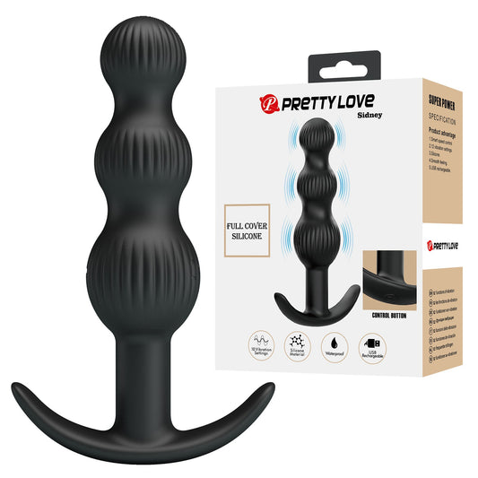 Pretty Love Sidney Rechargeable Vibrating Butt Plug
