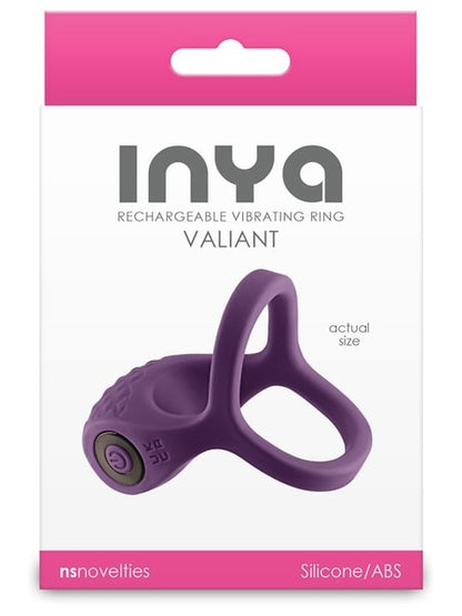 NS Novelties Inya Valiant Rechargeable Vibrating Cock Ring
