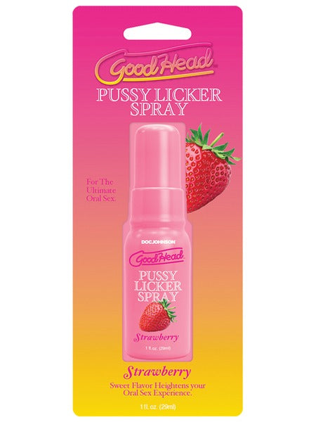 GoodHead Pussy Licker Spray 29ml - Strawberry