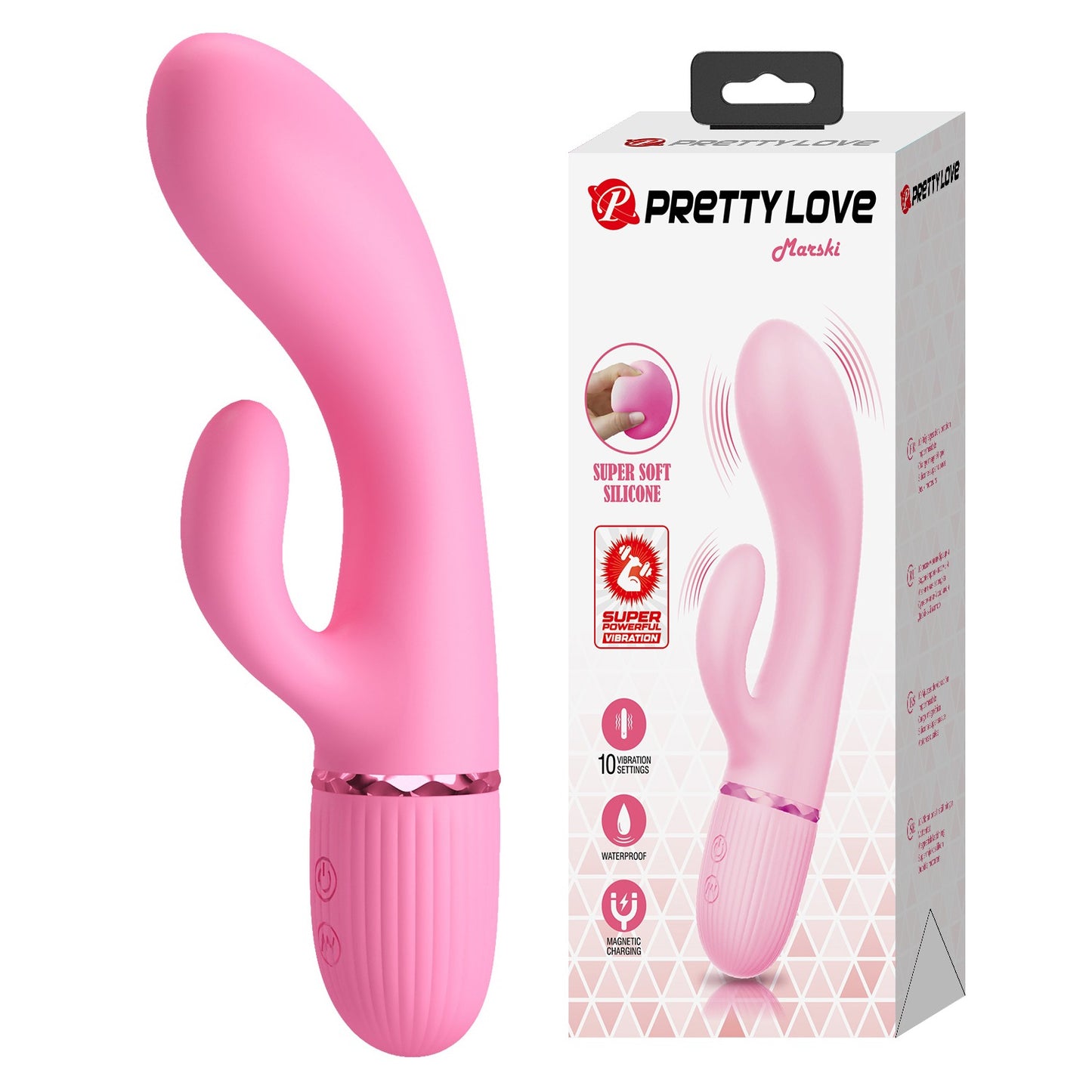Pretty Love Marski Rechargeable Rabbit Vibrator