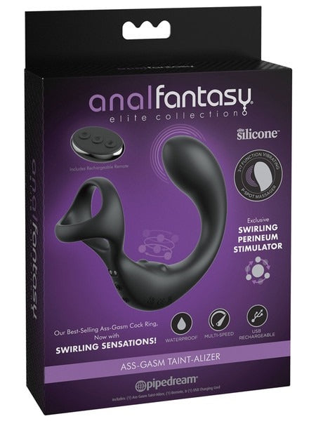 Pipedream Anal Fantasy Ass-Gasm Taint-Alizer with Remote Control