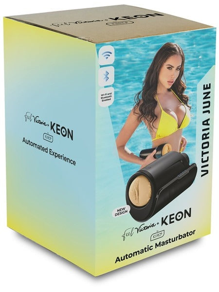 KIIROO Feel Victoria June + Keon Wifi Automatic Masturbator Set