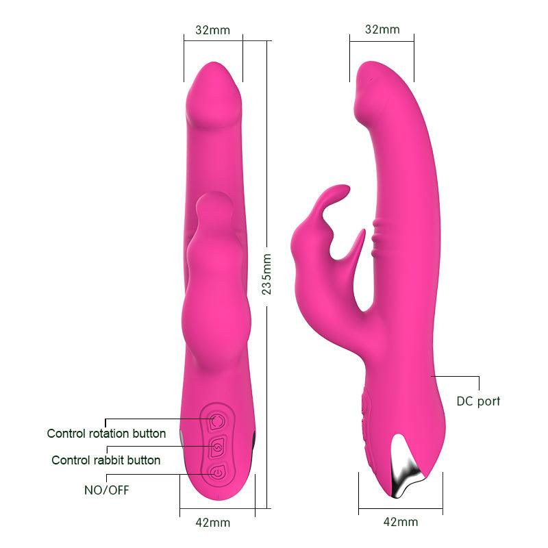 y.Love Paula Rotating G-Spot Rabbit Vibrator