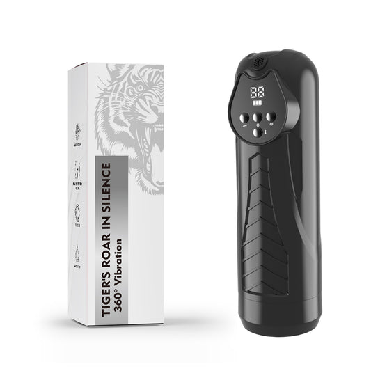 Tigers Roar Rechargeable 360° Vibration & Sucking Vagina Masturbator