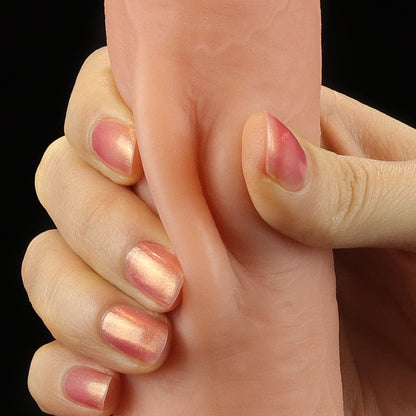 Lovetoy Products Sliding-Skin Dual Layer 9" Dong