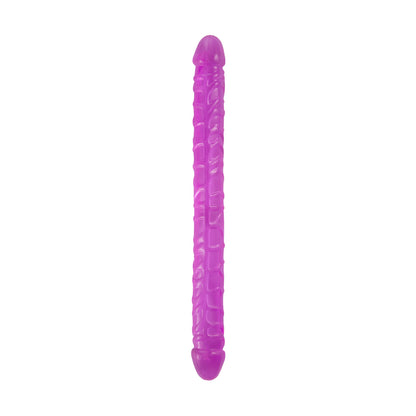 Double Headed 16.5'' Double Ended Dildo - Large - Purple