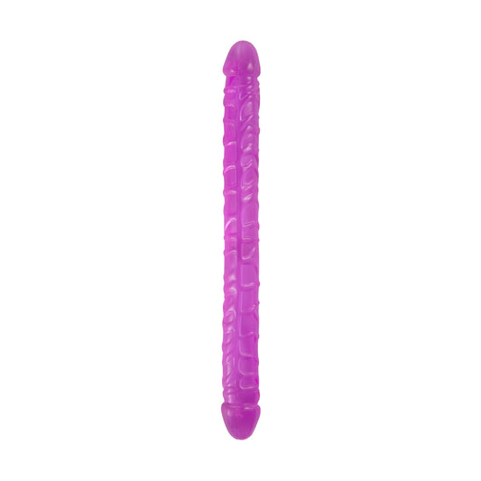 Double Headed 16.5'' Double Ended Dildo - Large - Purple