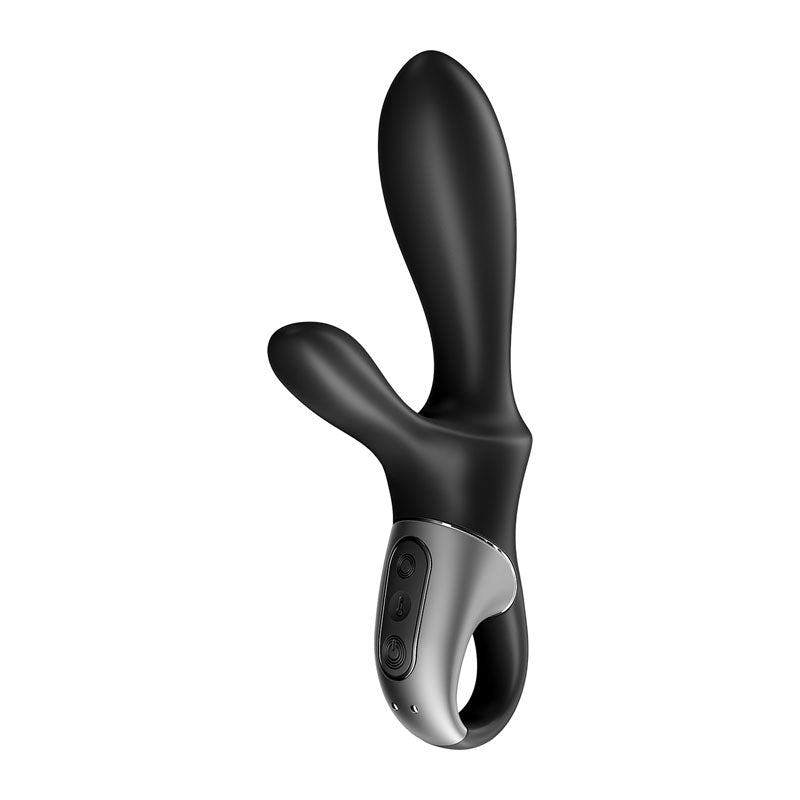 Satisfyer Heat Climax + Anal Vibrator with App Control - Black