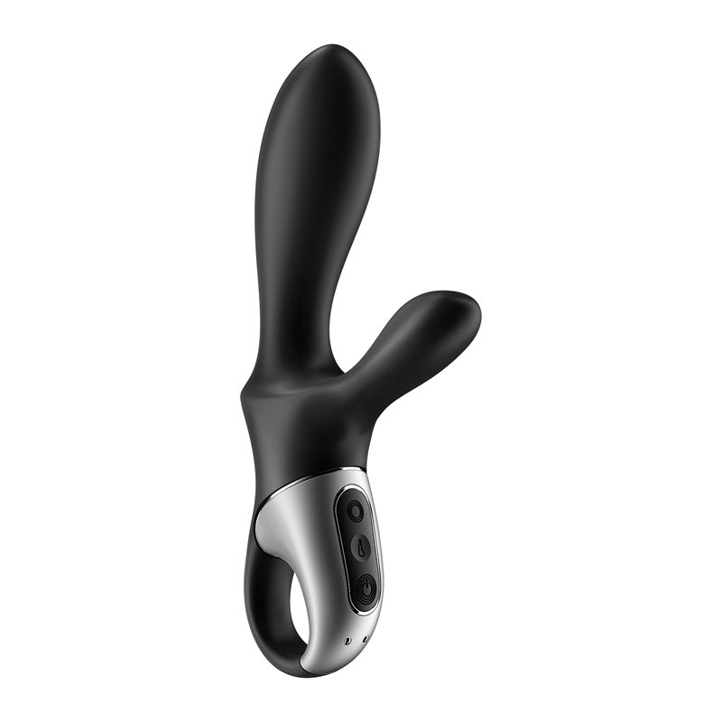 Satisfyer Heat Climax + Anal Vibrator with App Control - Black