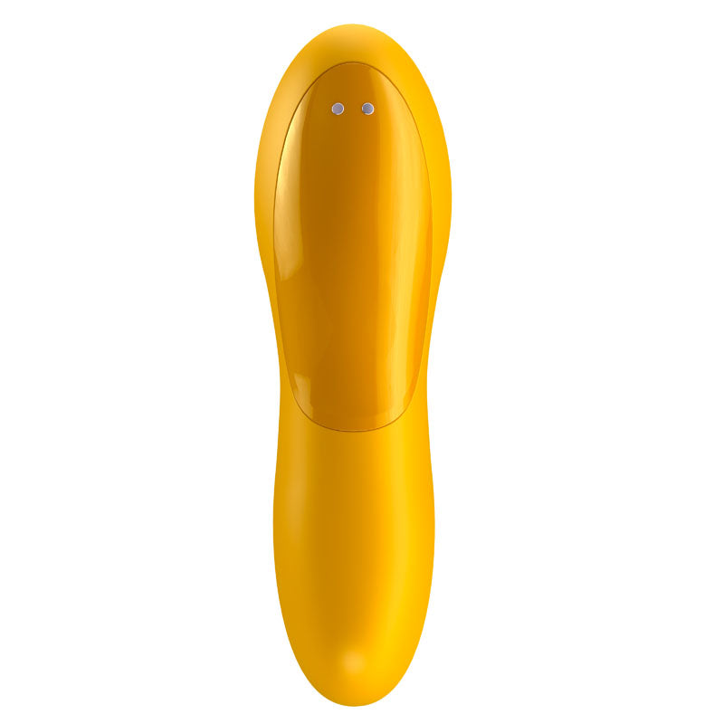 Satisfyer Teaser Rechargeable Finger Vibrator - Yellow