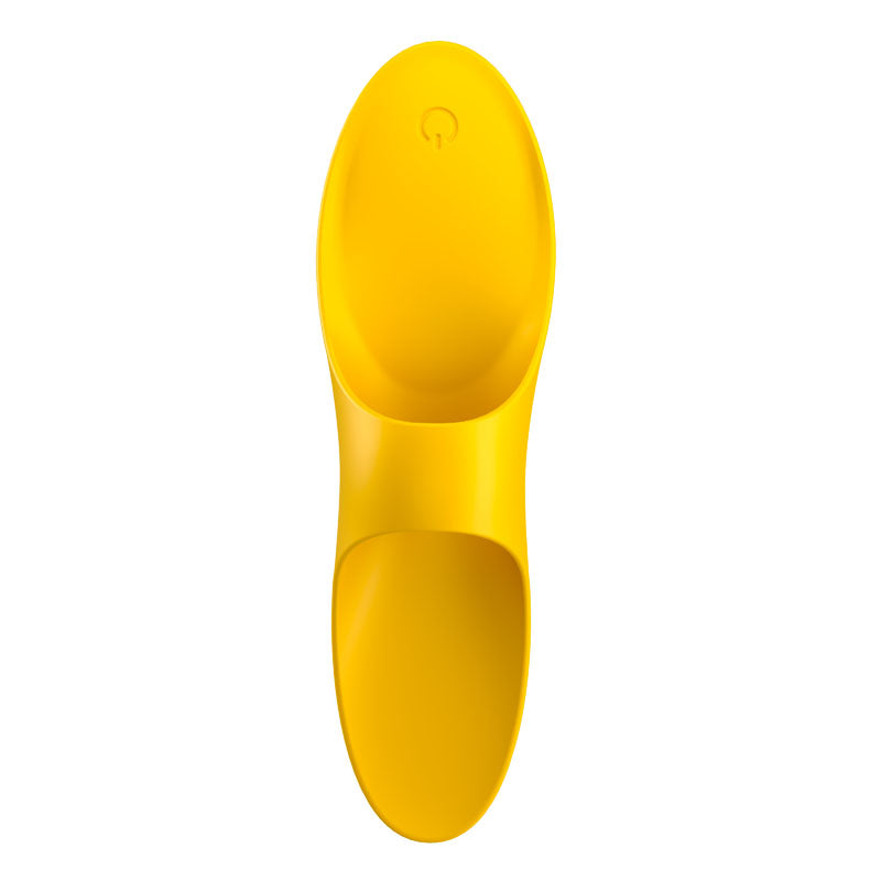 Satisfyer Teaser Rechargeable Finger Vibrator - Yellow