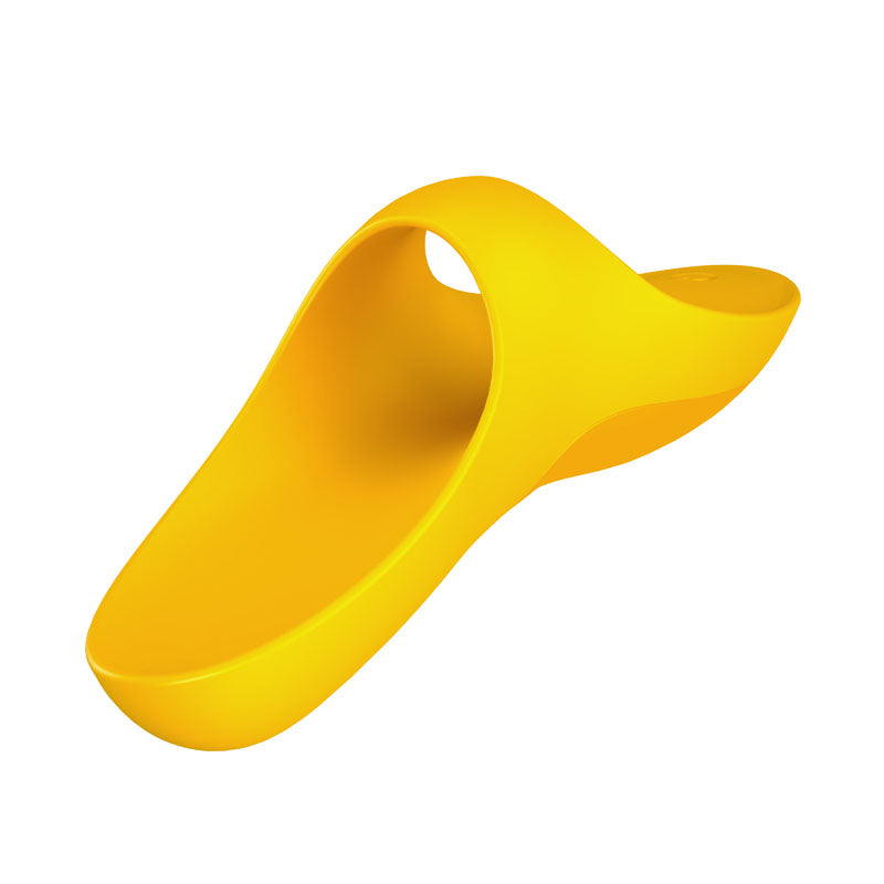 Satisfyer Teaser Rechargeable Finger Vibrator - Yellow