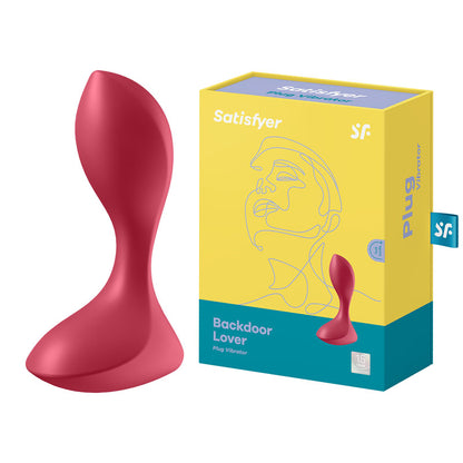 Satisfyer Backdoor Lover Anal Plug Vibrator - Red