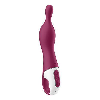 Satisfyer A-Mazing 1 A-spot Rechargeable Vibrator - Berry