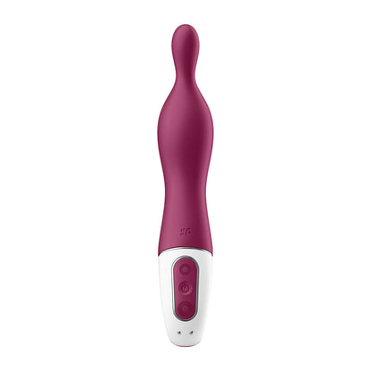 Satisfyer A-Mazing 1 A-spot Rechargeable Vibrator - Berry