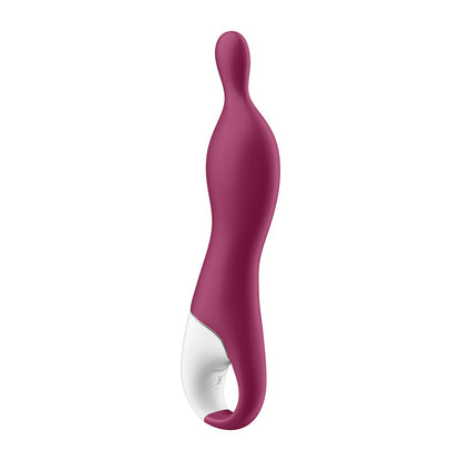 Satisfyer A-Mazing 1 A-spot Rechargeable Vibrator - Berry